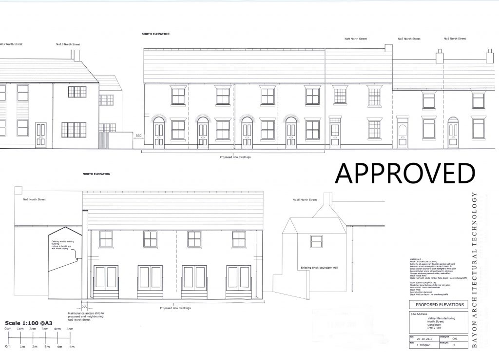 Plans approved with Cheshire East Council
